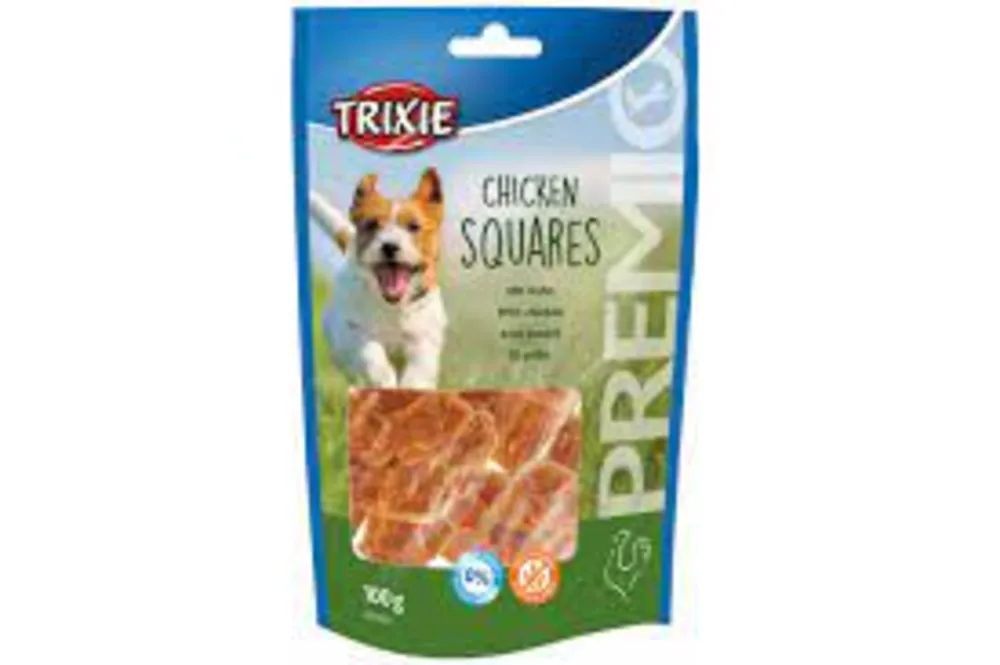 تشویقی سگ تریکسی Chicken Squares